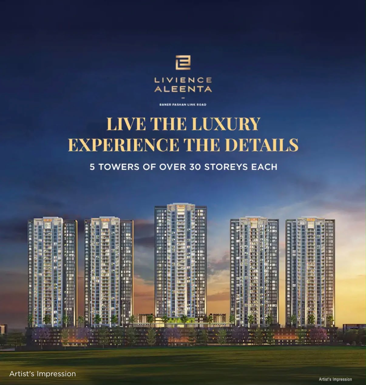 Livience Aleenta - Baner Pashan Link Road